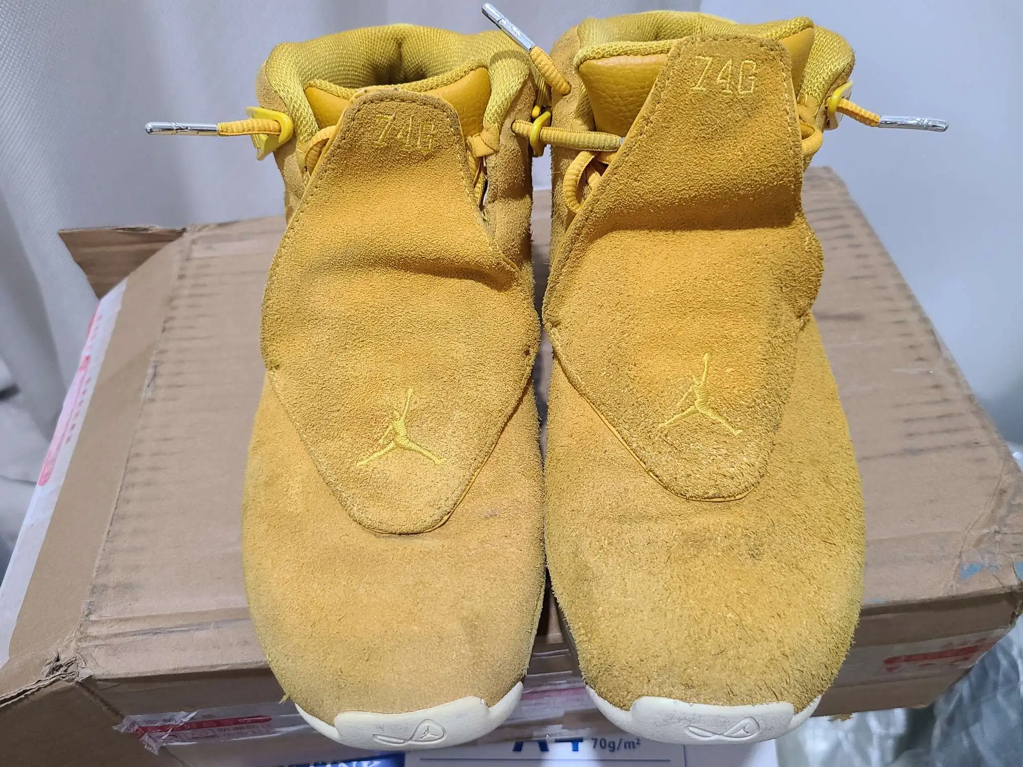 How to Spot Fake：Air Jordan 18 White and Red - POIZON