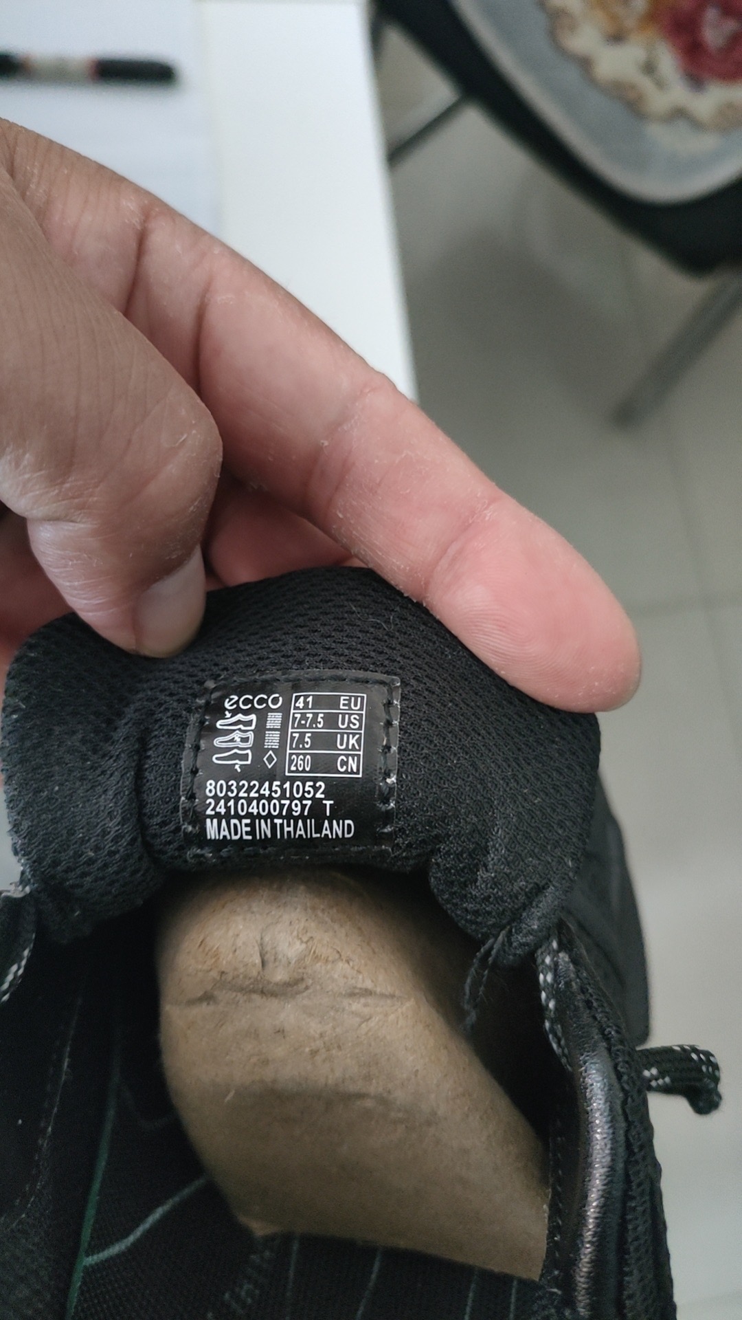 Real vs Fake：Ecco Shoe Size Chart Authenticity Check (2025) - POIZON