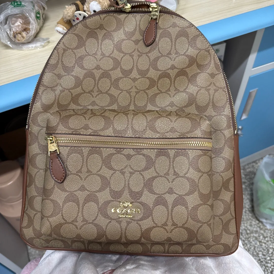 Real vs FakeCoach Backpack Bag Authenticity Check (2025) - POIZON
