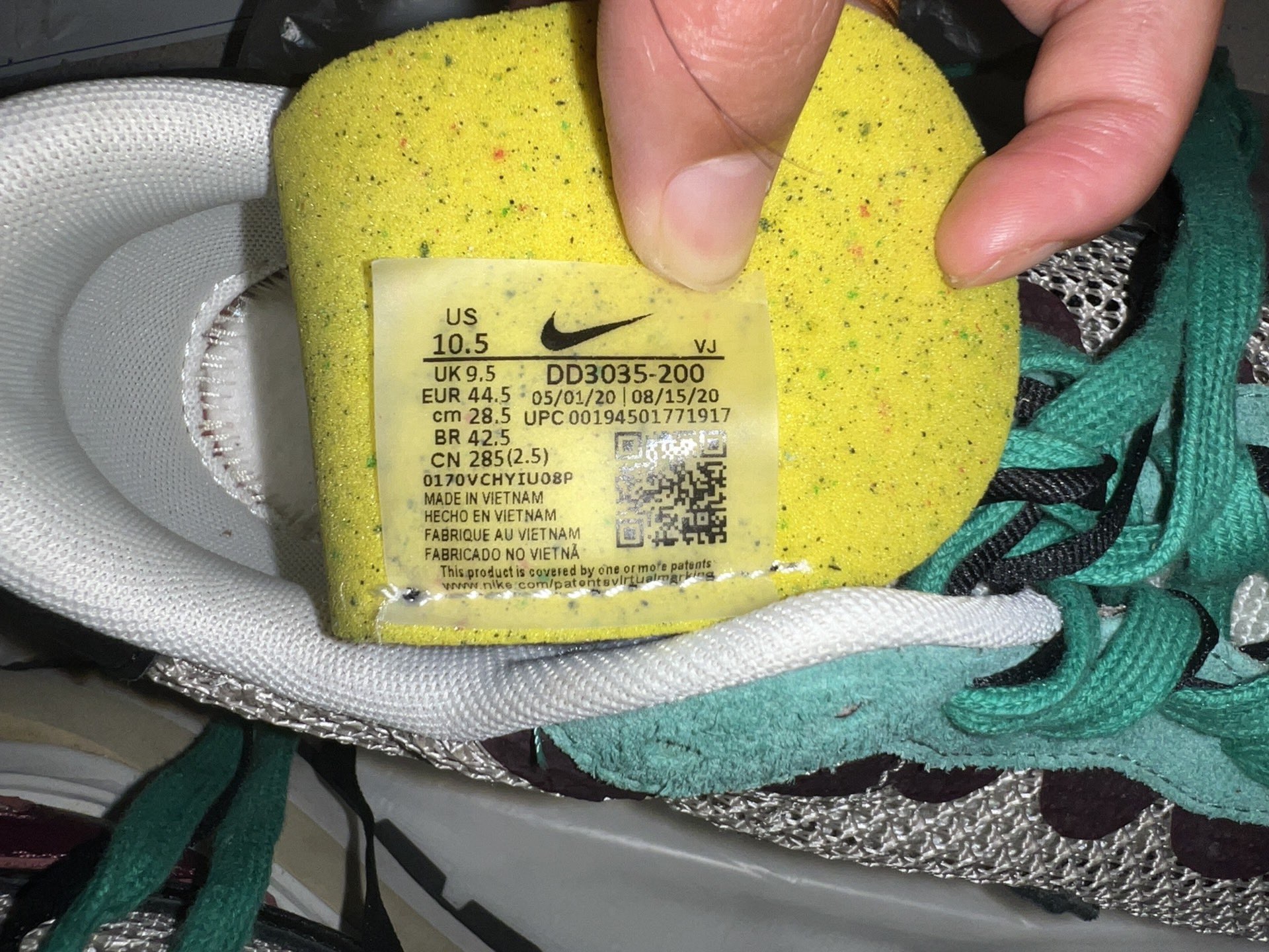Nike X Sacai Vapor Waffle：Real vs Fake Guide - POIZON