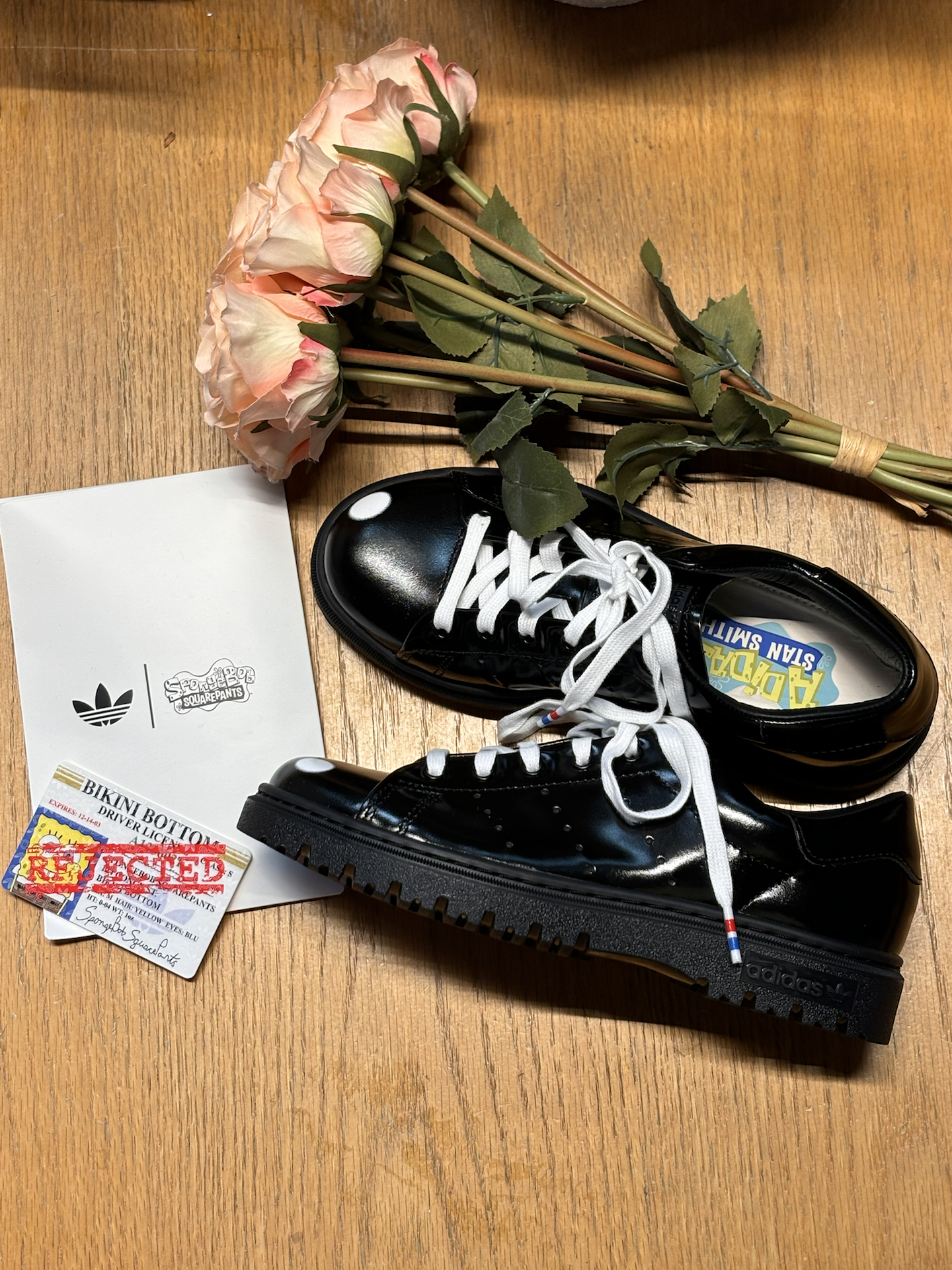 Adidas Originals X SPONGEBOB SQUAREPANTS Stan Smith Скейтборд