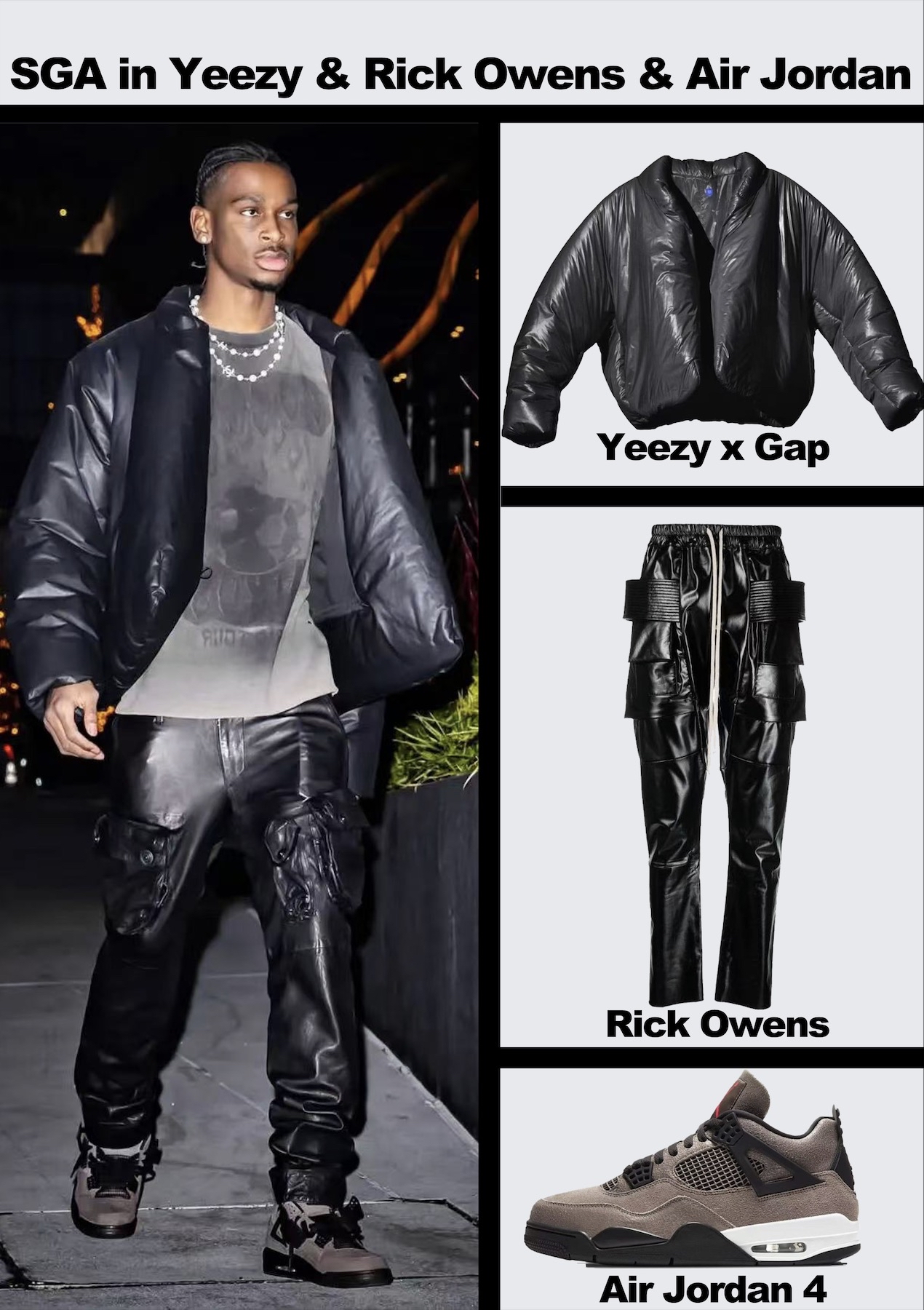 YEEZY x Balenciaga x GAP GAP x Balenciaga Синтепон Куртки