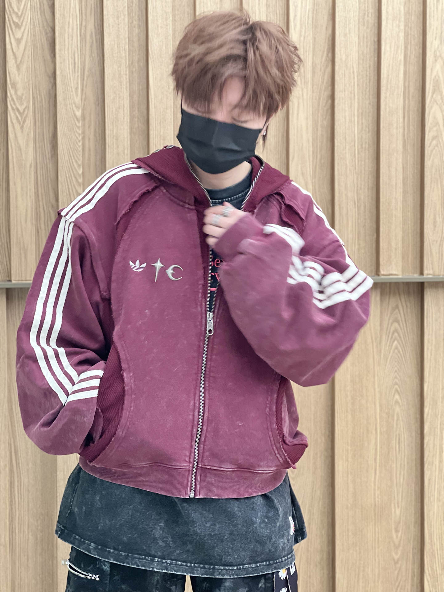 Adidas Originals x THUG CLUB Свитшоты с рукавом-трубкой умеренный