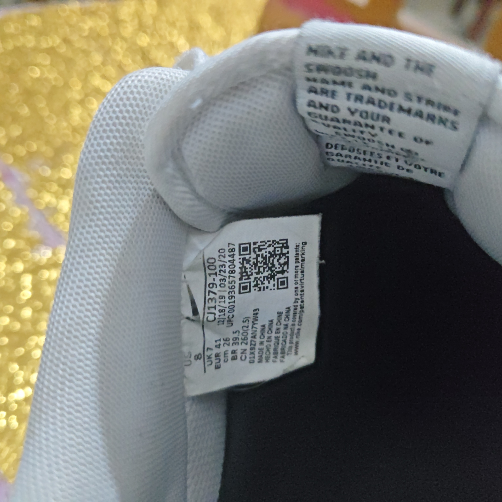 Nike Air Force 1 Black Black White Authenticity Check：Key Points