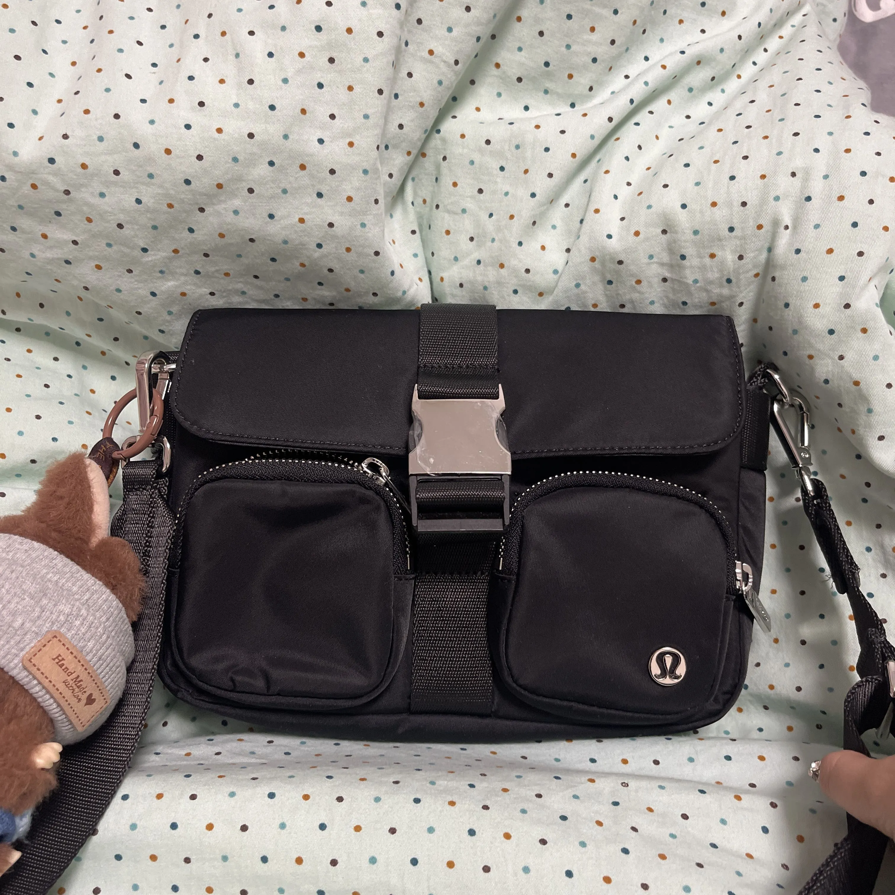 Crossbody Bag LululemonHow to Spot Fakes (2025) - POIZON Crossbody Bag LululemonHow to Spot Fakes (2025) - POIZON