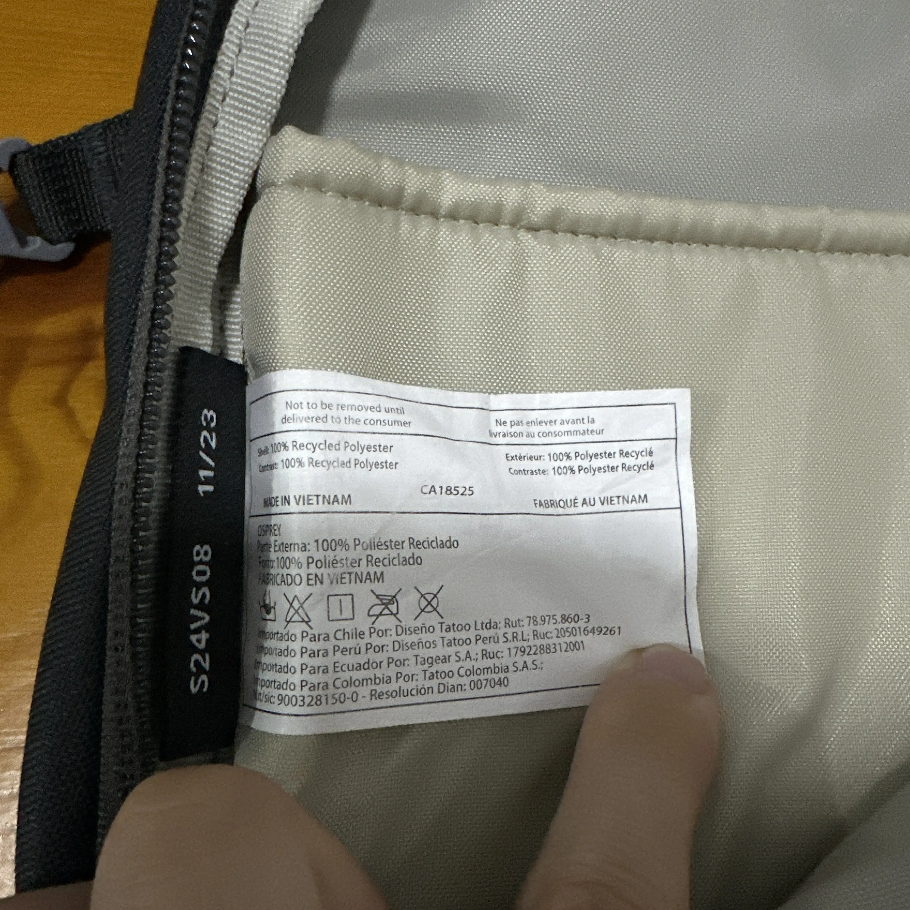 osprey bag serial number Real vs Fake：Osprey Hiking Carrier Authenticity Check (2026)