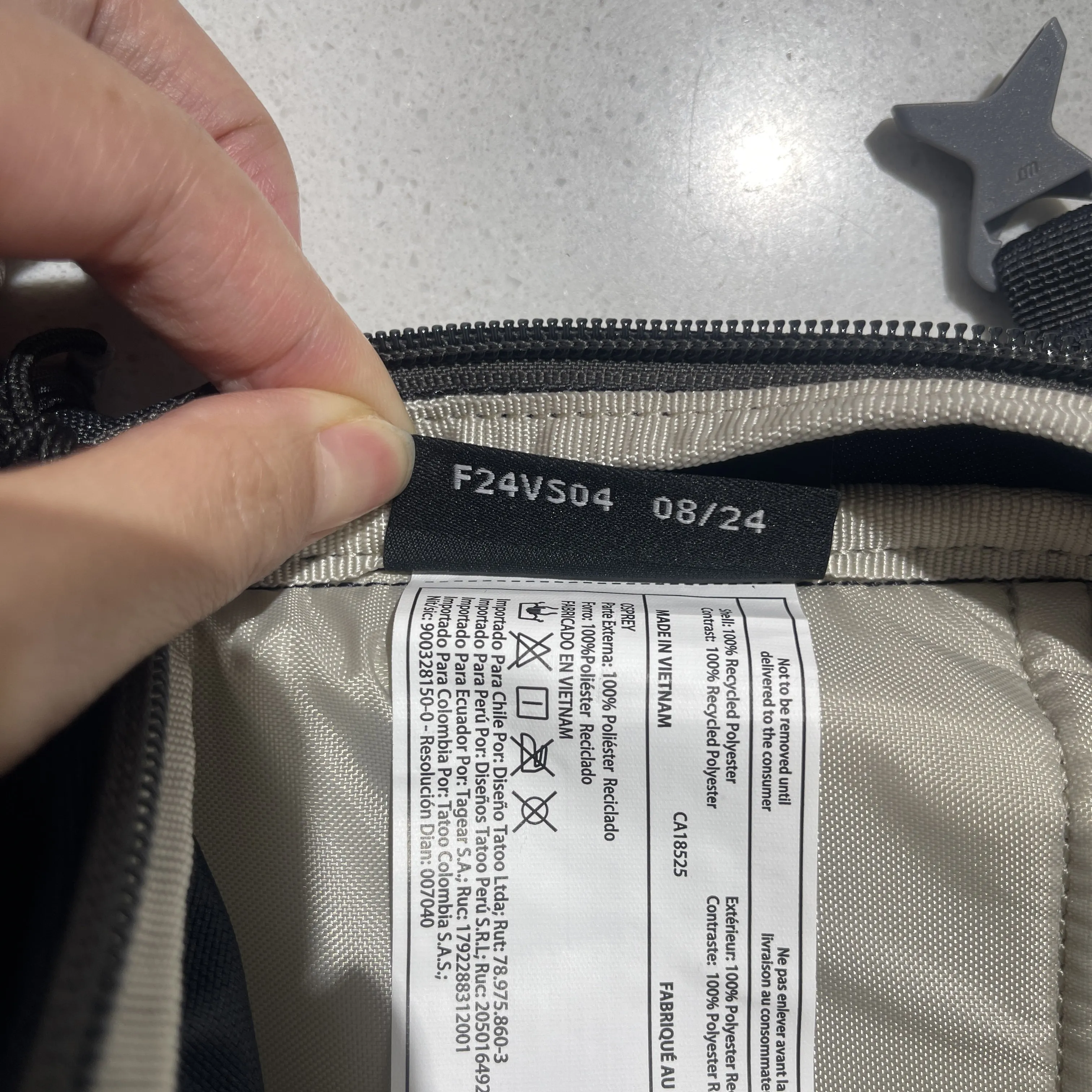 osprey bag serial number How to Spot Fake：Osprey Hiking Back Pack Authenticity Check