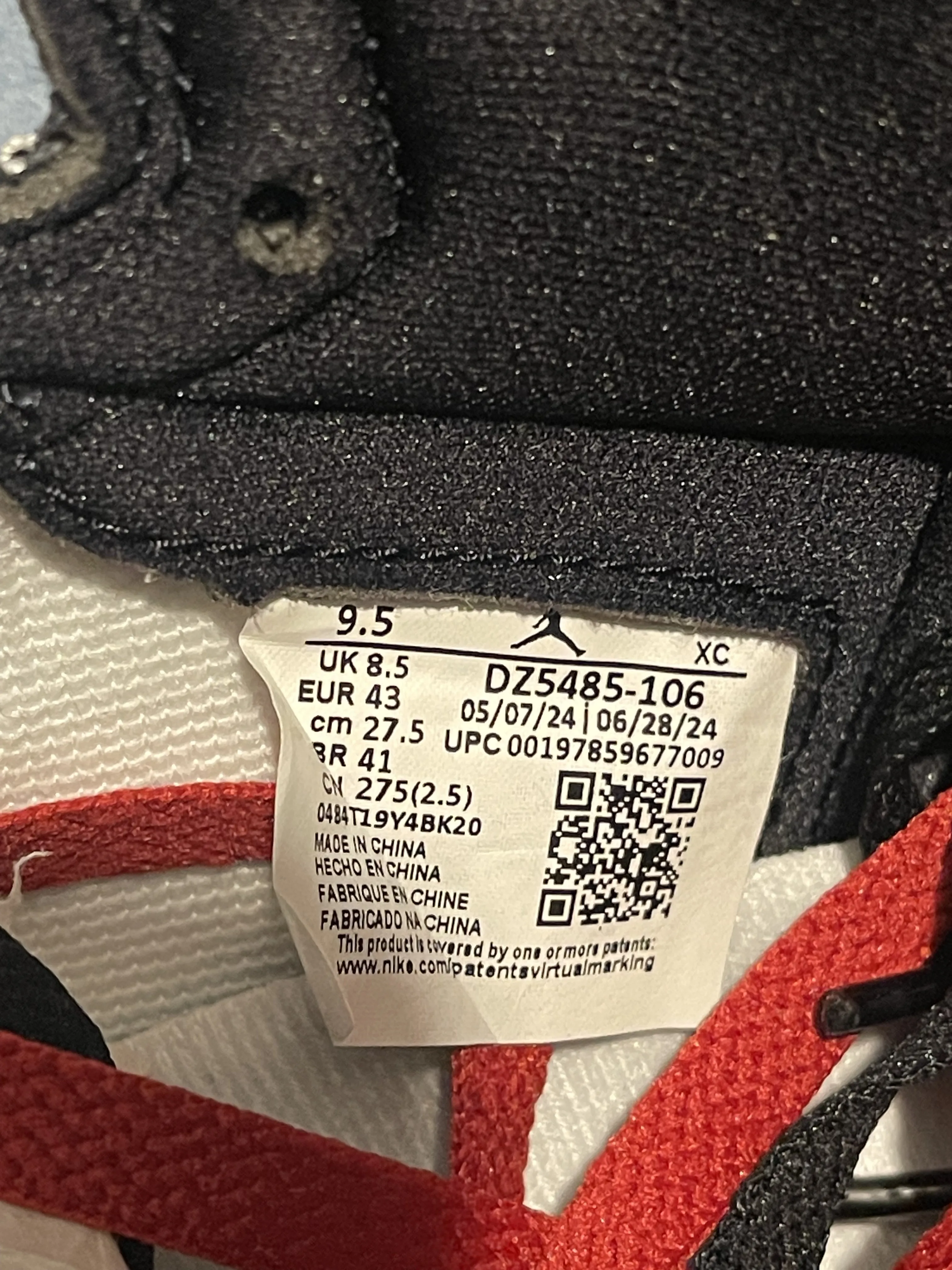 mam.3様確認用 Jordan 1 High Men：Authentic vs Fake Guide - POIZON