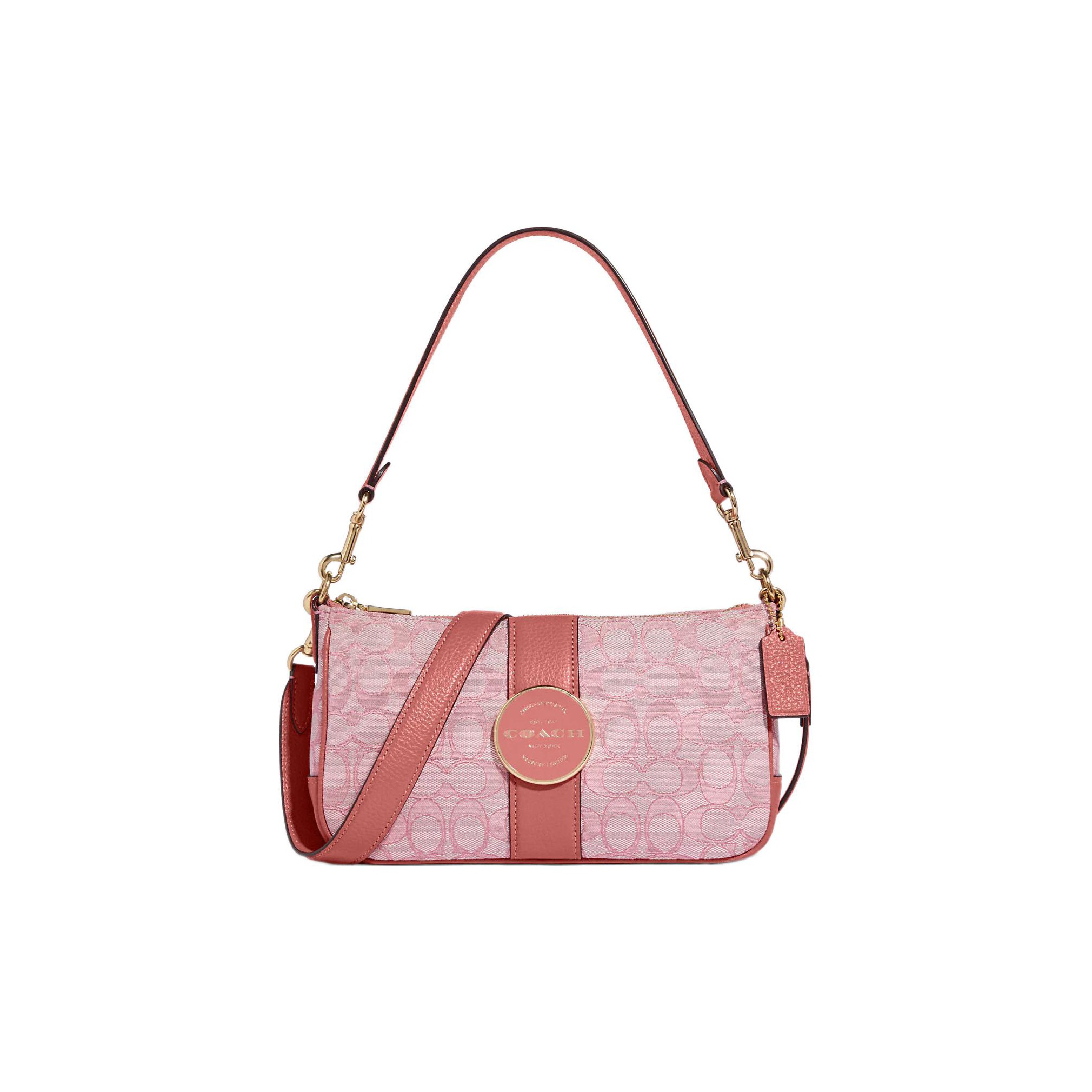 Coach Pink Shoulder Bag：Real vs Fake Guide - POIZON