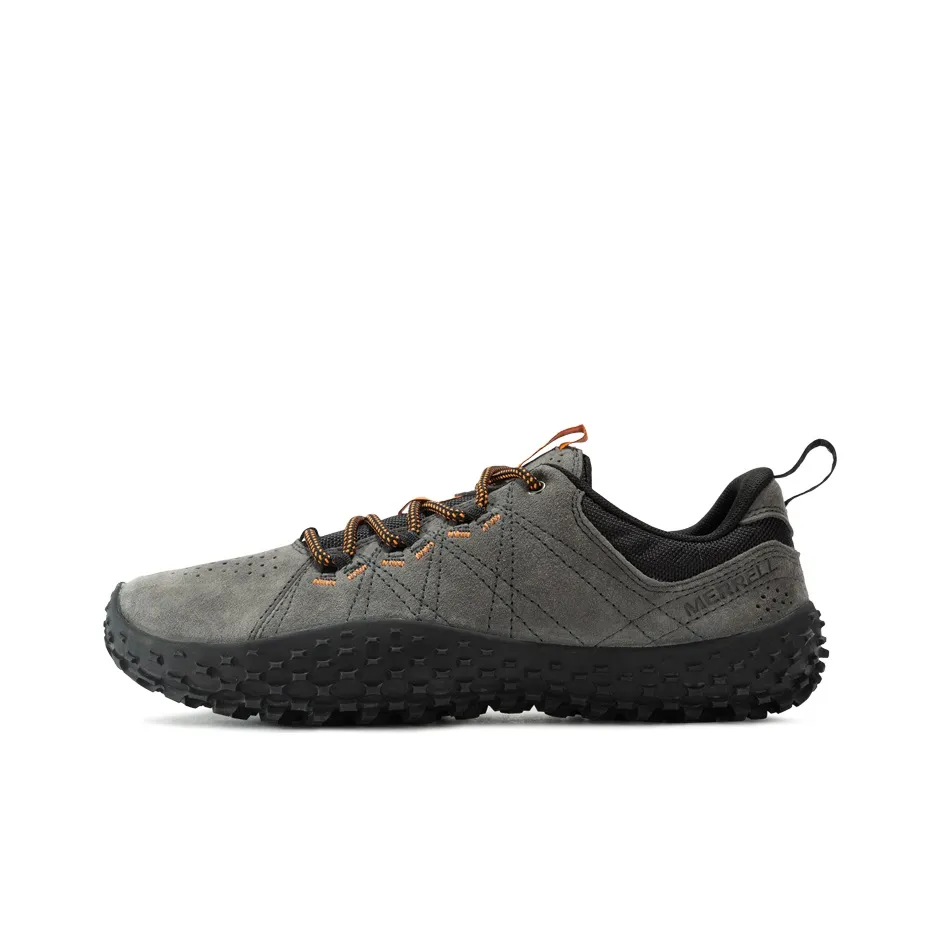 MERRELL Wrapt Текстиль Свинская кожа Противоскользящий Устойчивый к истиранию Дышащий Низкий верх Повседневная обувь