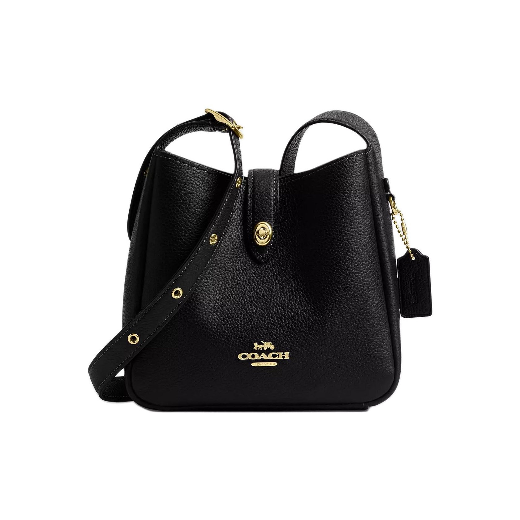 How to Spot Fake：Coach Handbag Black Leather - POIZON