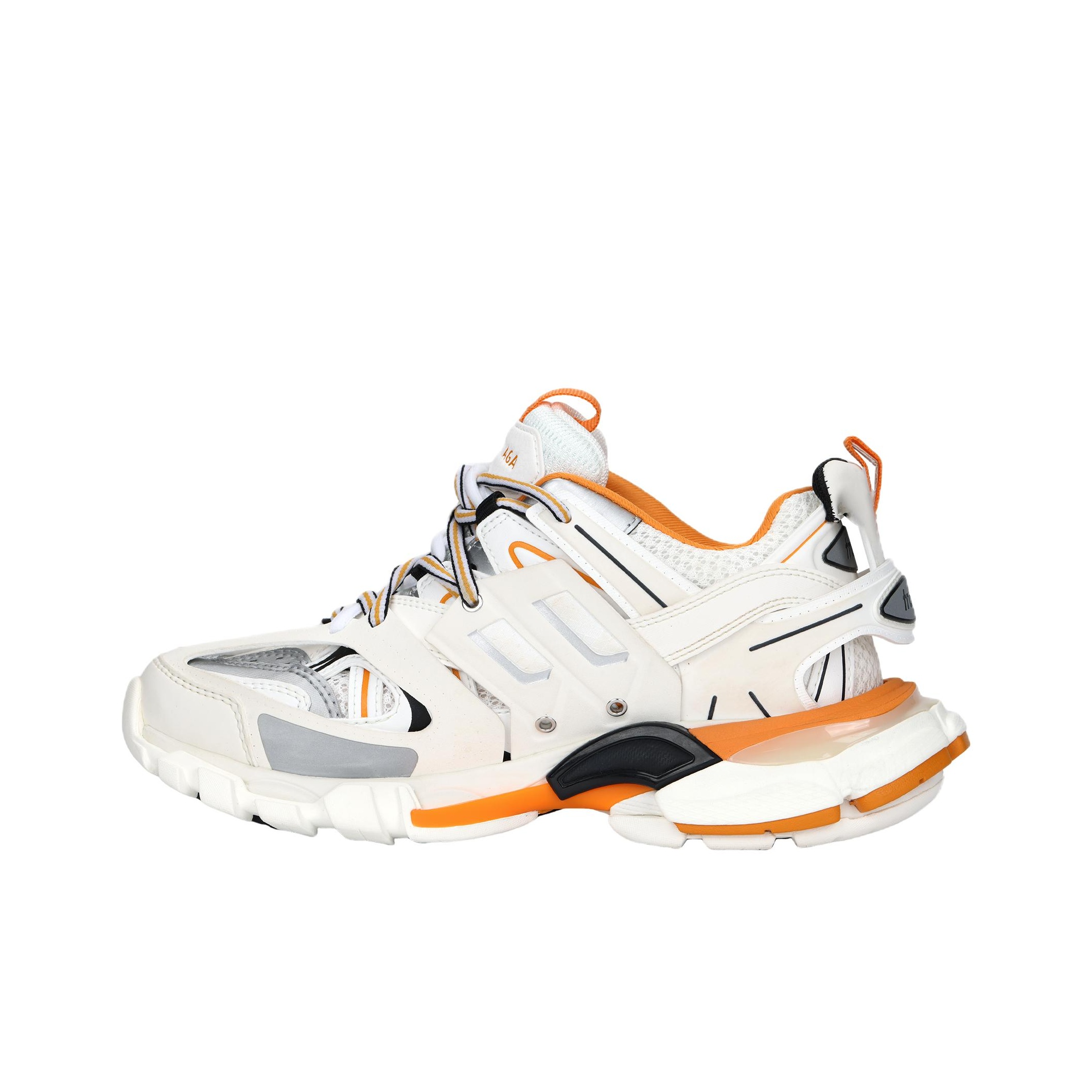 BALENCIAGA TRACK 38 (約25.5cm) ホワイト/オレンジ