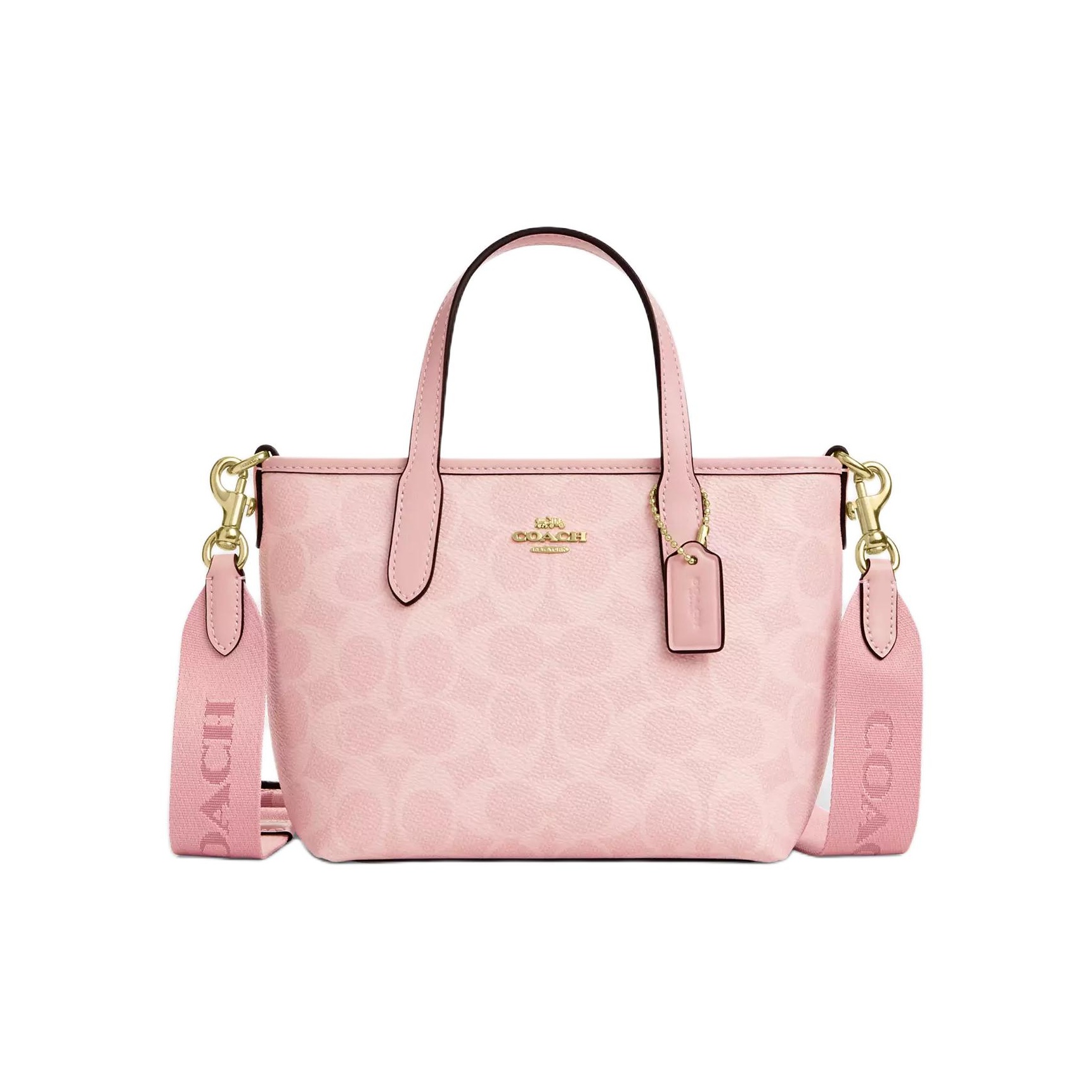 Coach City Tote Pink Authenticity Check：Key Points to Check - POIZON