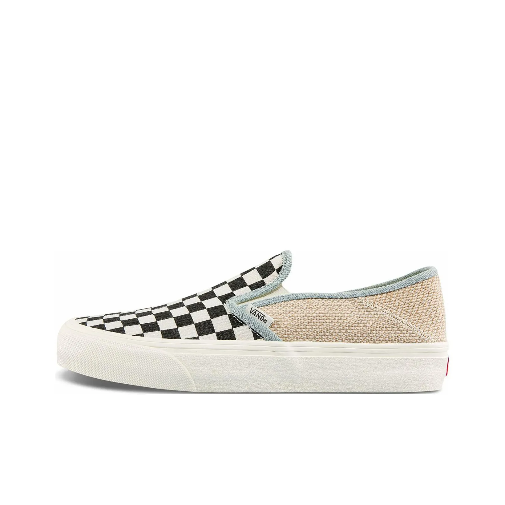 Vans Slip On SF Устойчивый к истиранию Легкий Низкий Топ Скейтборд Обувь Унисекс Черный Белый Коричневый
