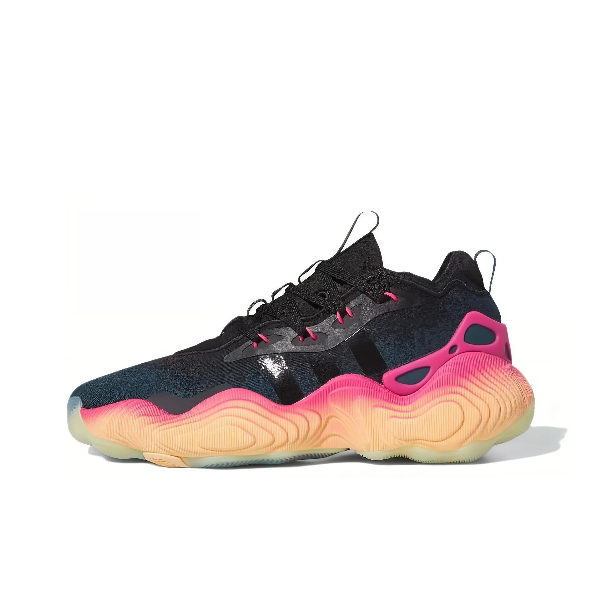 Adidas Trae Young 3,0 TRAE YOUNG 3 Low Баскетбольные кроссовки Унисекс Розовый Черный